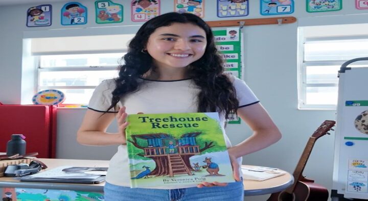 From Storytelling to Service Veronica Puig Brings Kindness to Young Readers and Holtz Childrens Patients